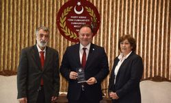 Meclis Başkanı Öztürkler Hamburg Türk Basın Birliği heyetini kabul etti