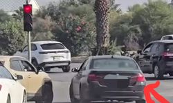 Kırmızı ışıkta geçen sürücü sosyal medya ihbarıyla tespit edildi