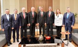 Erhürman TBMM heyetini kabul etti