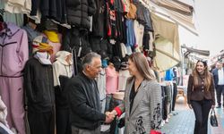 İncirli, Lefkoşa Surlariçi’nde esnafın yeni yılını kutladı