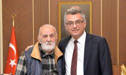 Cumhurbaşkanı Erhürman, Sıla 4'ün üyesi Ferahzad Gürsoy ile görüştü