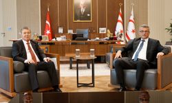 Cumhurbaşkanı Erhürman, Başbakan Üstel’i kabul etti