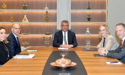 Cumhurbaşkanı Erhürman, ABD’nin Lefkoşa Büyükelçisi Davis’i kabul etti