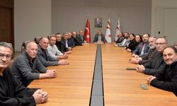 Erhürman, Muhtarlar Birliği heyetiyle görüştü