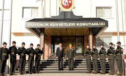 Cumhurbaşkanı Tufan Erhürman, KTBK ve Güv.K.K Komutanlarını ziyaret etti
