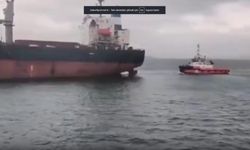 İstanbul Boğazı'nda arızalanan gemi kurtarıldı
