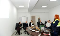 Nilden Bektaş Erhürman, Haspolat Arıtma Tesisi’ni ziyaret etti