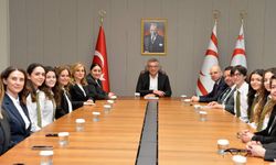 Erhürman, TMK Müdürü Kortay ve beraberindeki heyeti kabul etti