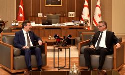 Erhürman, Yılmaz’ı kabul etti: Kıbrıs Türk halkının egemenlik hakkı tartışılamaz