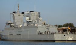 “FGS Nordrhein-Westfalen” Alman fırkateyni Limasol Limanı’nda