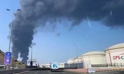 BAE'nin İHA saldırısıyla petrol sanayi tesisinde yangın çıktı