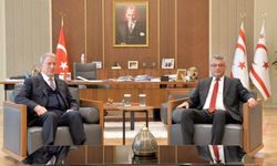 Erhürman, TBMM Milli Savunma Komisyonu Başkanı Akar’ı kabul etti