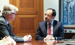 Hristodulidis, Lacroix ile görüştü