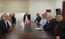 Hasipoğlu, turizm örgütü temsilcileriyle görüştü