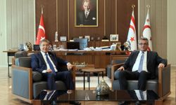 Cumhurbaşkanı Erhürman, Başbakan Üstel’i kabul etti