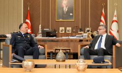 Erhürman, Polis Genel Müdürü Ali Adalıer ve heyetini kabul etti
