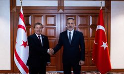 Başbakan Üstel, Fidan ile Ankara'da görüştü