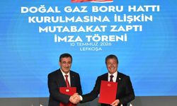 TC ile KKTC arasında Doğalgaz Boru Hattı Kurulmasına İlişkin Mutabakat Zaptı imzalandı