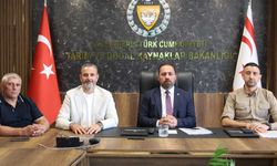 Bakan Çavuş, KKTC Avcılık Federasyonu heyetini kabul etti