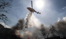 Yunanistan'ın farklı bölgelerinde yangın çıktı
