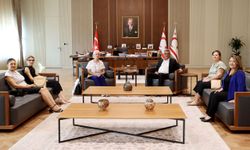 Erhürman, KÖDER Başkanı ve beraberindeki heyeti kabul etti