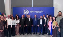 Başbakan Ünal Üstel, Onbeş Kasım Kıbrıs Üniversitesi’ni ziyaret etti