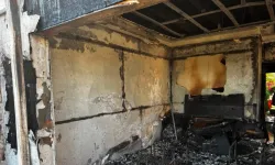 Gönyeli’de balkonda unutulan çakmak yangına neden oldu