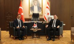 Öztürkler, AK Parti KKTC Temsilcisi Kaya’yı kabul etti.