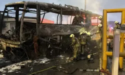 İstanbul'da yolcu otobüsü yandı: 2 ölü