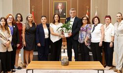 CTP Kadın Örgütü’nden Cumhurbaşkanı Erhürman’a Ziyaret