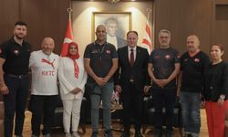 Öztürkler, T-Bikers Türk Motor Kulübü heyetini kabul etti