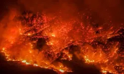 Antalya'da orman yangınıyla mücadele... Evler boşaltıldı!