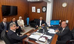 AK Parti heyetinden Girne’deki kazazedelere ziyaret