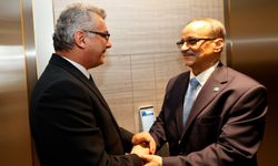 Erhürman, İİT Genel Sekreteri Ahmed ile görüştü