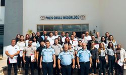 Polis okulunda eğitimlere devam ediliyor...