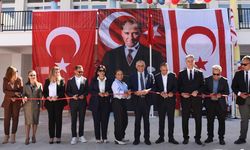 Haspolat Gülen Tüfekçi İlkokulu’nda yeni derslik binaları ve oyun parkı açıldı