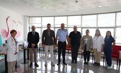 Polislerden Çocuk Onkoloji Servisi’ne anlamlı destek