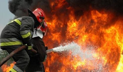 Gazimağusa’da yangın: 40 dönüm arpa kül oldu