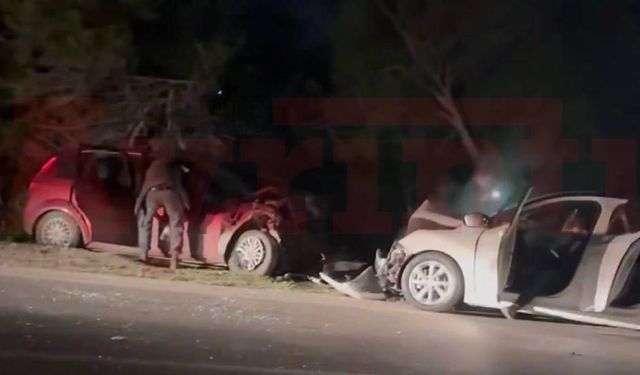 Girne-Değirmenlik ana yolunda korkutan kaza: 3 yaralı