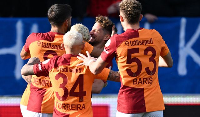 7 gollü maçta kazanan Galatasaray