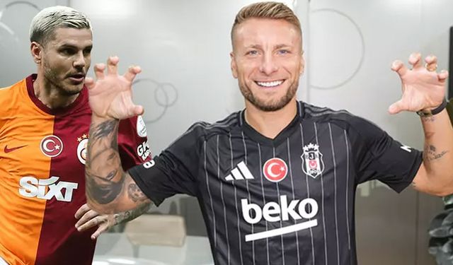 Beşiktaş'ın yeni golcüsü Immobile, imzayı atar atmaz Icardi'yi hedef aldı!