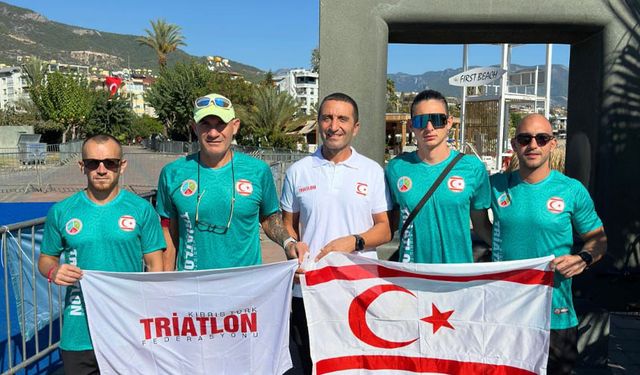 Triatletlerimiz Alanya’da final yarışında