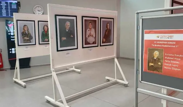 “İz Bırakan Kadınlarımız 1” sergisi Ercan'da açıldı