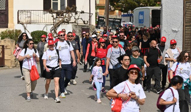 Orkide Yürüyüşü yapıldı...