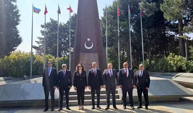 Amcaoğlu, Türk Devletleri Ticaret Forumu'na katılmak üzere Bakü'de