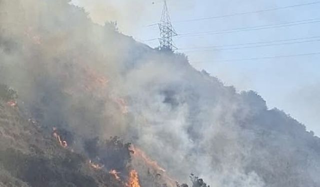 Limasol’da korkutan yangın!