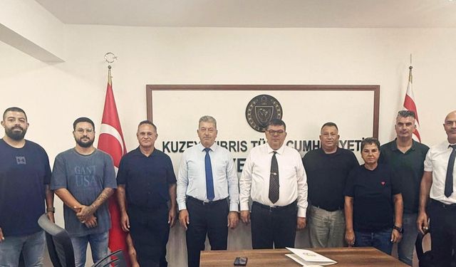 Berova, Bağımsız Şoför Okulları Birliği ile görüştü...