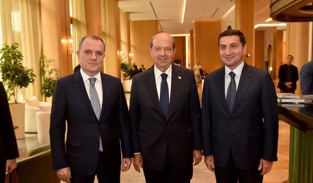 Cumhurbaşkanı Tatar, Hacıyev ve Bayramov ile görüştü
