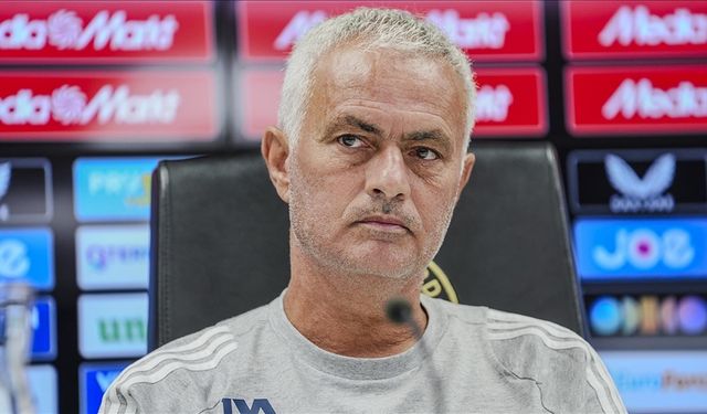 Fenerbahçe Teknik Direktörü Jose Mourinho: İyi bir takıma karşı zor bir maç oynayacağız
