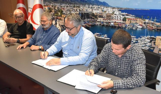 ‘Girne Belediyesi Erbil Arkın Kültür Merkezi’ protokolü imzalandı